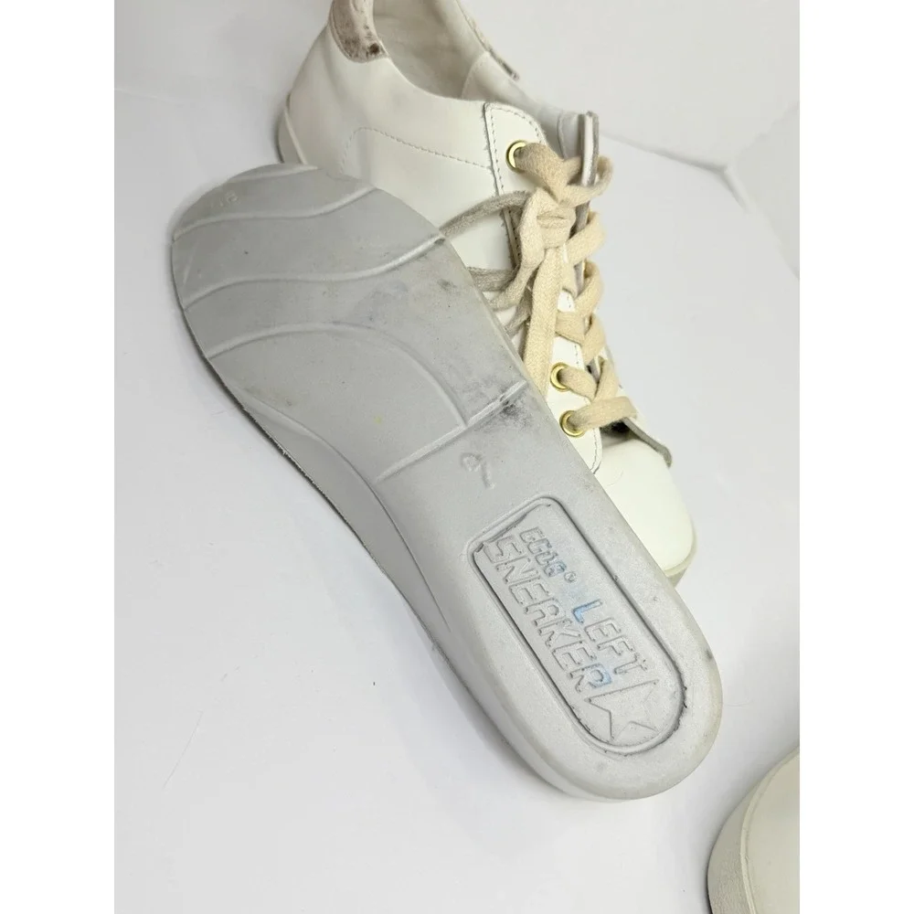 Golden Goose GGDB Superstar Private Ed White Gold Star US 9 EU 39 Low Leather